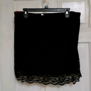 Lace Short Skirt XL